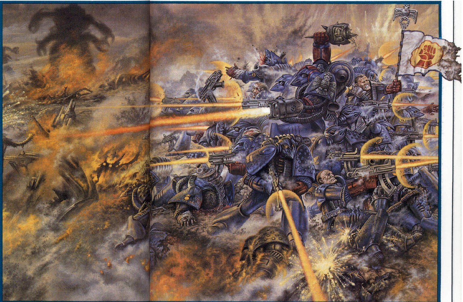 Image - RT-Crimson Fists Chapter Last Stand.jpg - Warhammer 40K Wiki