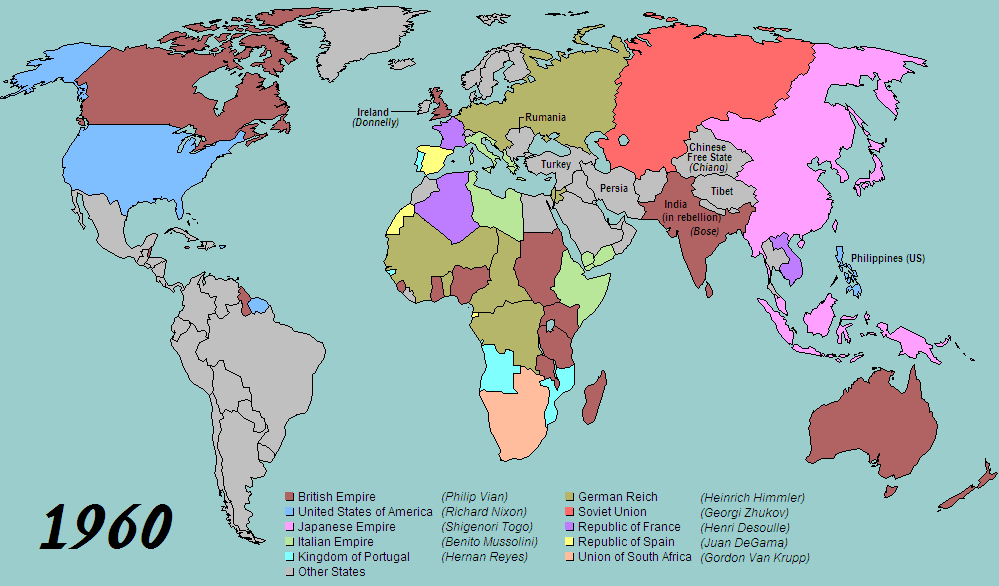 map showing an alternate outcome of World War 2, from the Alternate ... map showing an alternate outcome of World War 2, from the Alternate ...