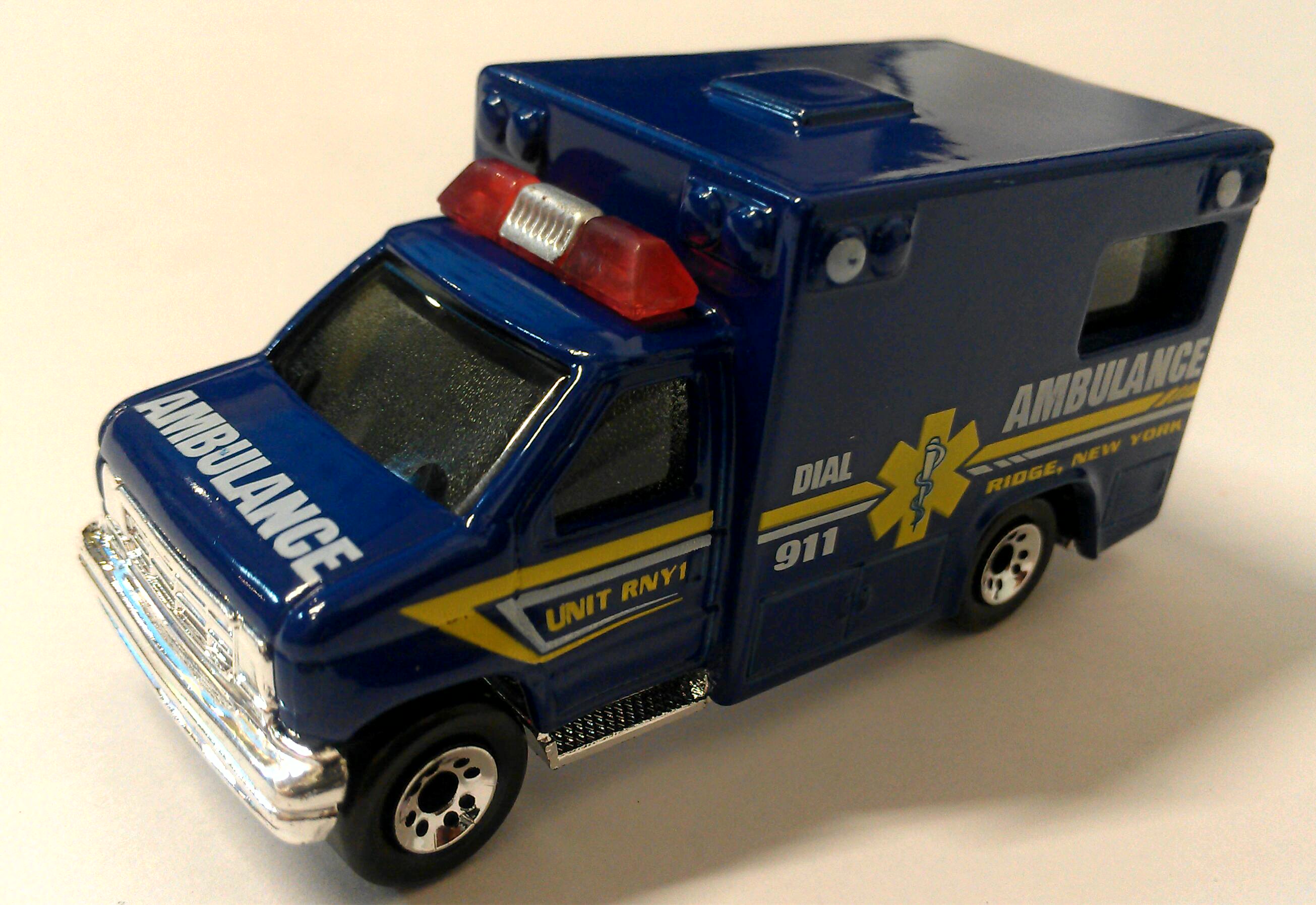 Ford Ambulance Blue