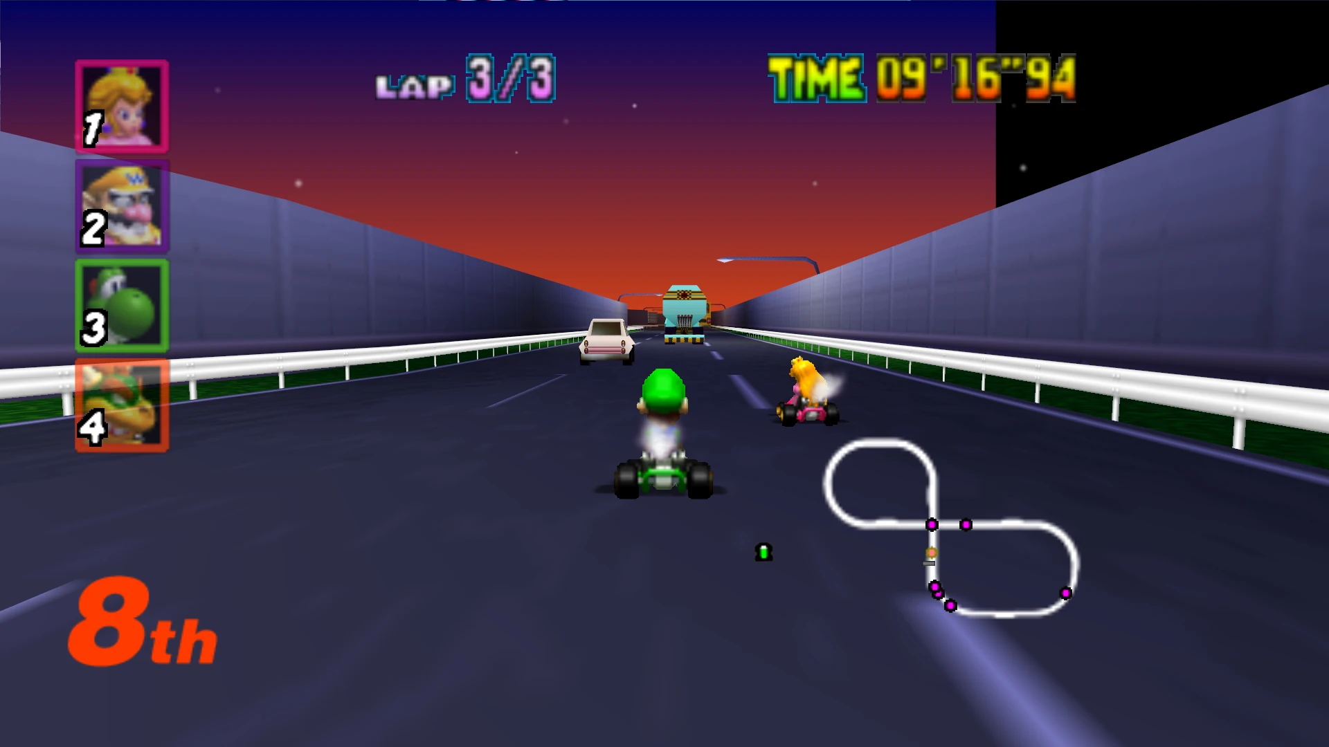The best Mario Kart track of all time. r/gaming
