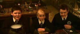 The Trio (Crabbe, Malfoy and Goyle) 1991b