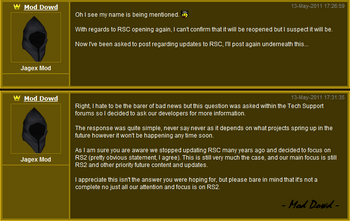 Mod Dowd and RSC