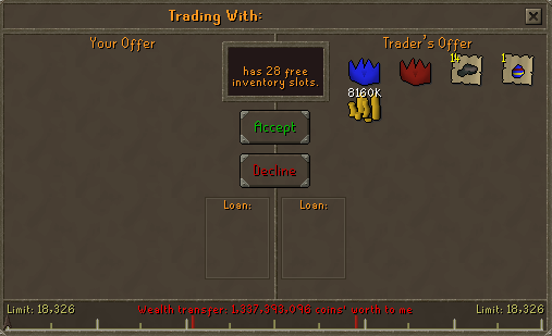 runescape bonds not able to buy