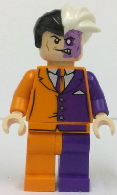 lego two face custom