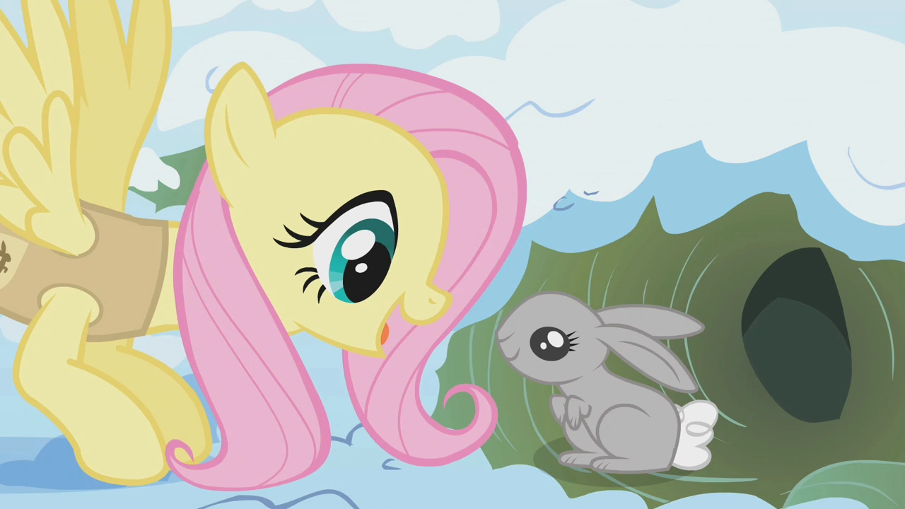Fluttershy_waking_up_a_bunny_S01E11.png
