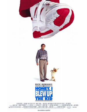 Honey I blew up the kid film poster