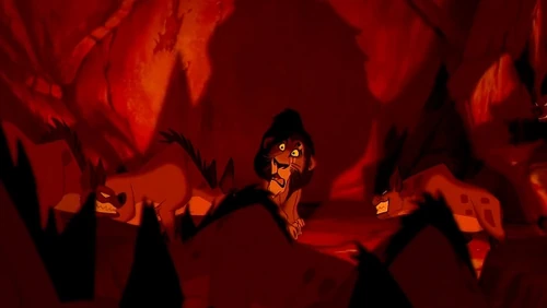 Imagen - Hienas rodean Scar.png - Disney Wiki