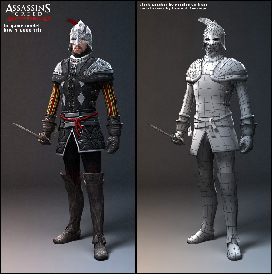 assassins creed 2 models