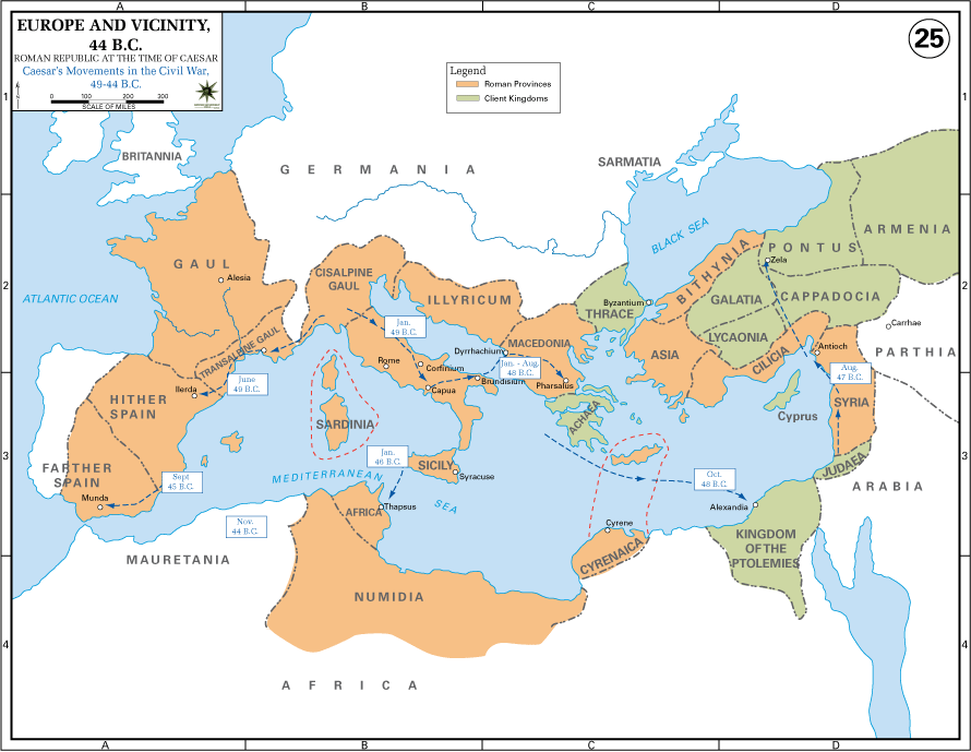 Roman Republic At The Time Of Caesar - Axis & Allies Wiki