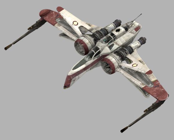 star wars clone fighter ship