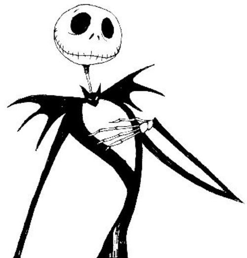 jack the pumpkin king coloring pages - photo #23