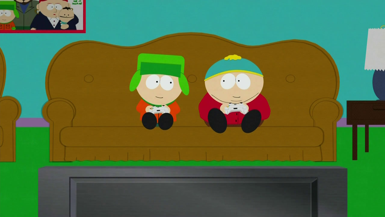 Kyle & Cartman.