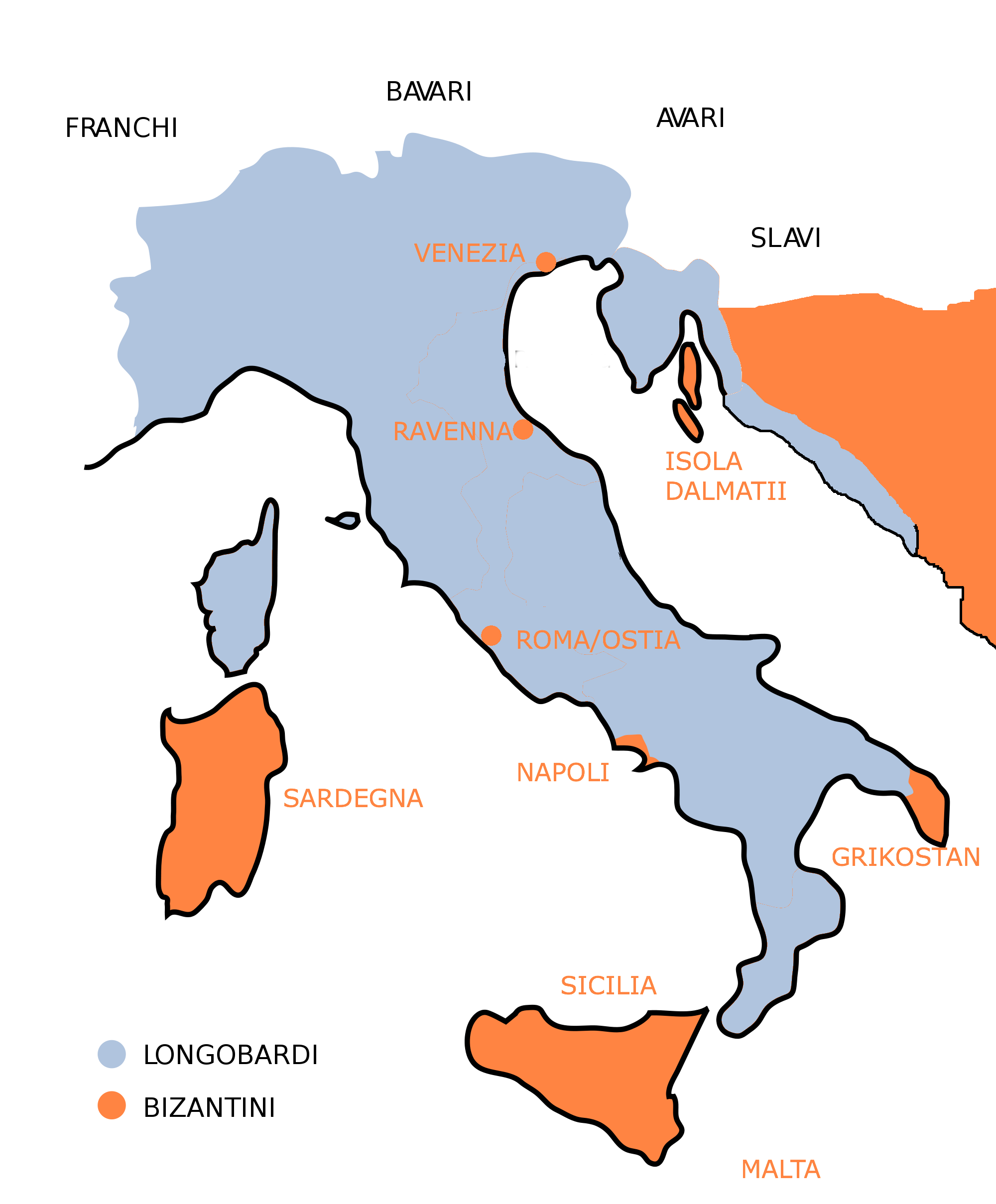 Kingdom Of The Lombards Saint Muhammad Alternative History