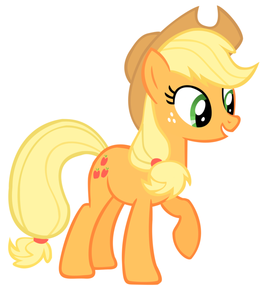 Image Fanmade Applejack Vectorpng My Little Pony Friendship Is