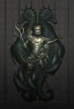 GOW3 Poseidon mural