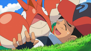 Ash and Corphish