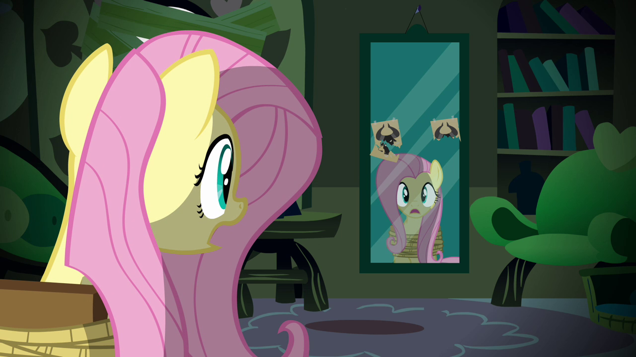 Image Scared Fluttershy S2E19.png My Little Pony Friendship is