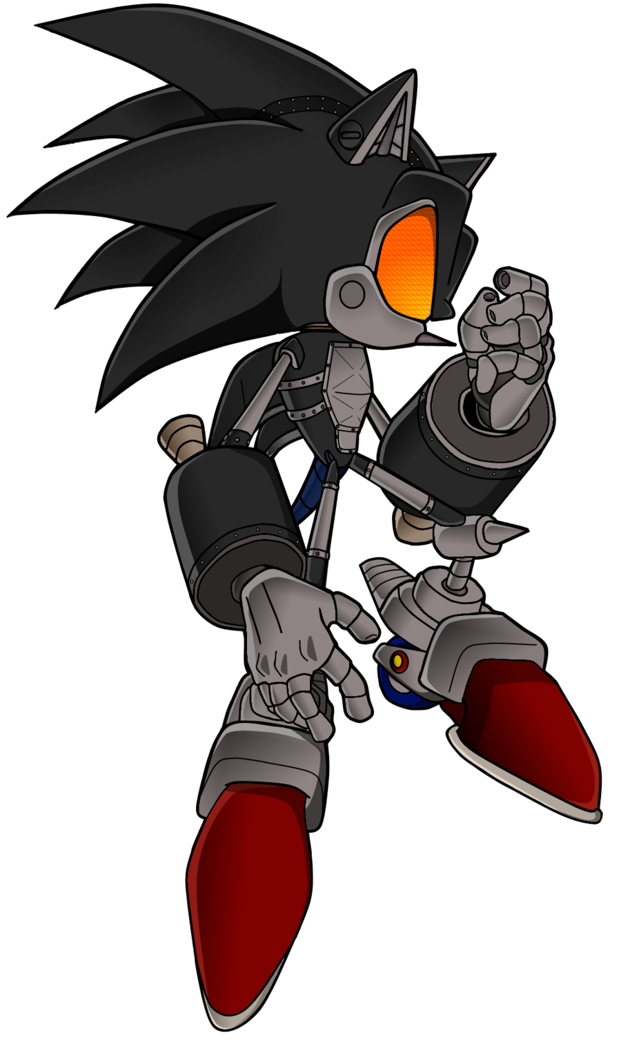 Mecha Sonic (overall) - Metal Sonic Wiki