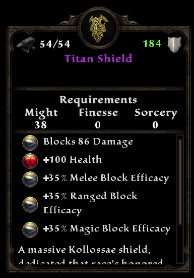 Titan Shield - Amalur Wiki