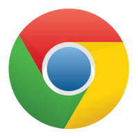 number showing up on google chrome logo