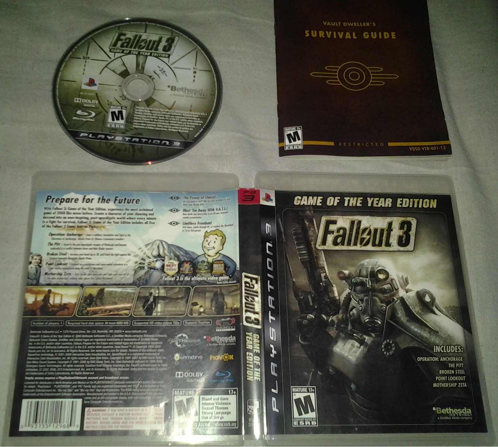 Fallout 3 GOTY box art