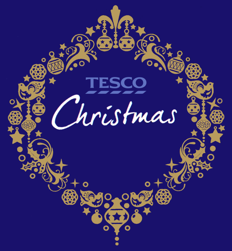 Tesco Christmas Logopedia, the logo and branding site