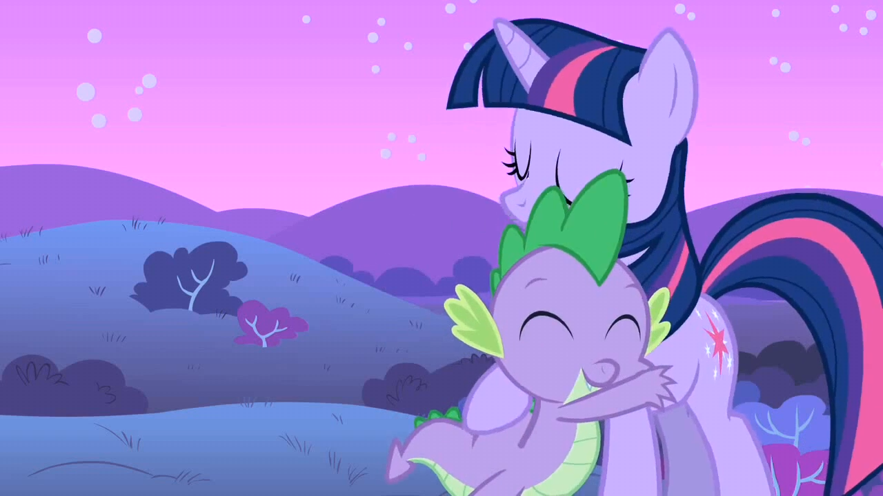 http://img1.wikia.nocookie.net/__cb20120409065240/mlp/images/4/44/Spike_and_Twilight_hugging_S01E24.png