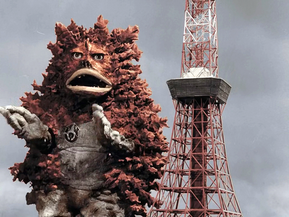 subtitle: meteorite monster (陨石怪獣 inseki kaijū ?).