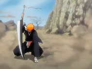 Ichigo con Zangetsu