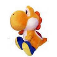 orange yoshi stuffed animal