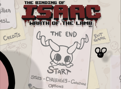 Titlescreen theend