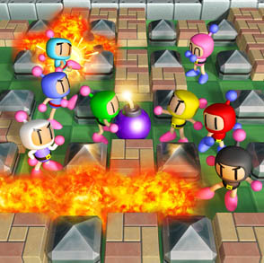 Super sales bomberman wii