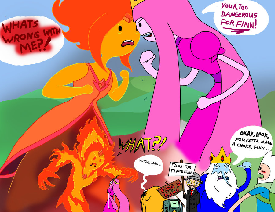 Adventure Time Flame Princess Bubblegum Porn - Image Flame Princess Vs PB Adventure Time Club 21160 | Hot Sex Picture