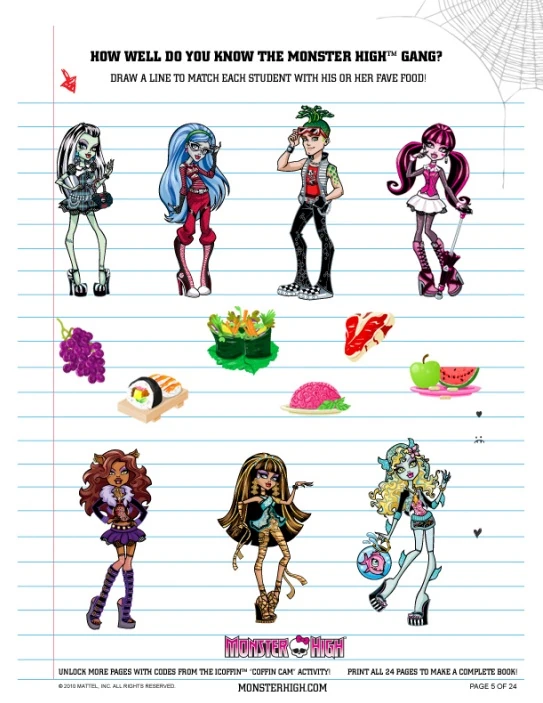 Image - Activity Book 05.jpg - Monster High Wiki