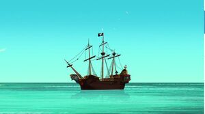 The Jolly Roger..