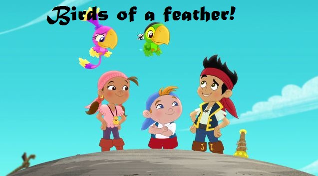birds of a feather jake and the neverland pirates