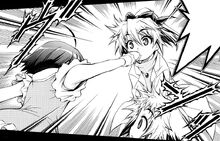 Medaka threatens Hitomi
