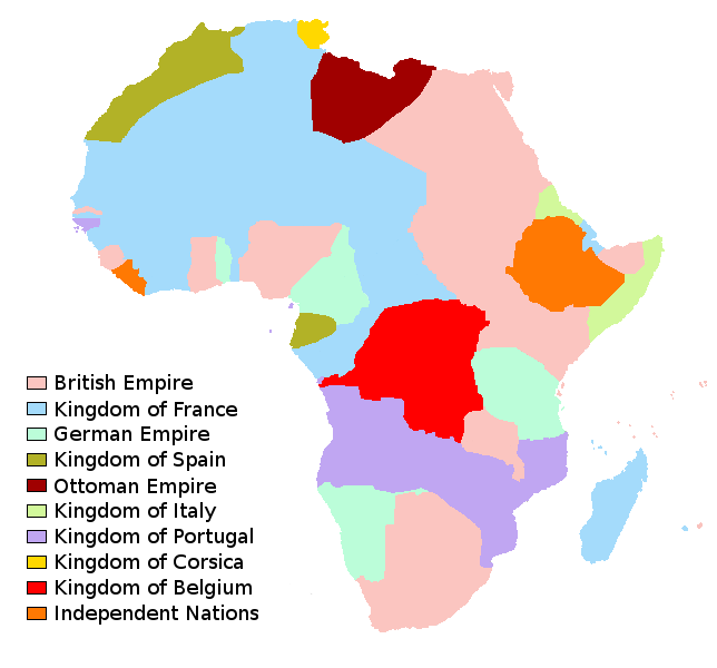 The African Division (The Legacy Of The Glorious) - Alternative History