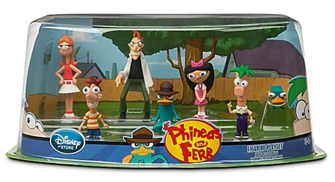 phineas and ferb figure set