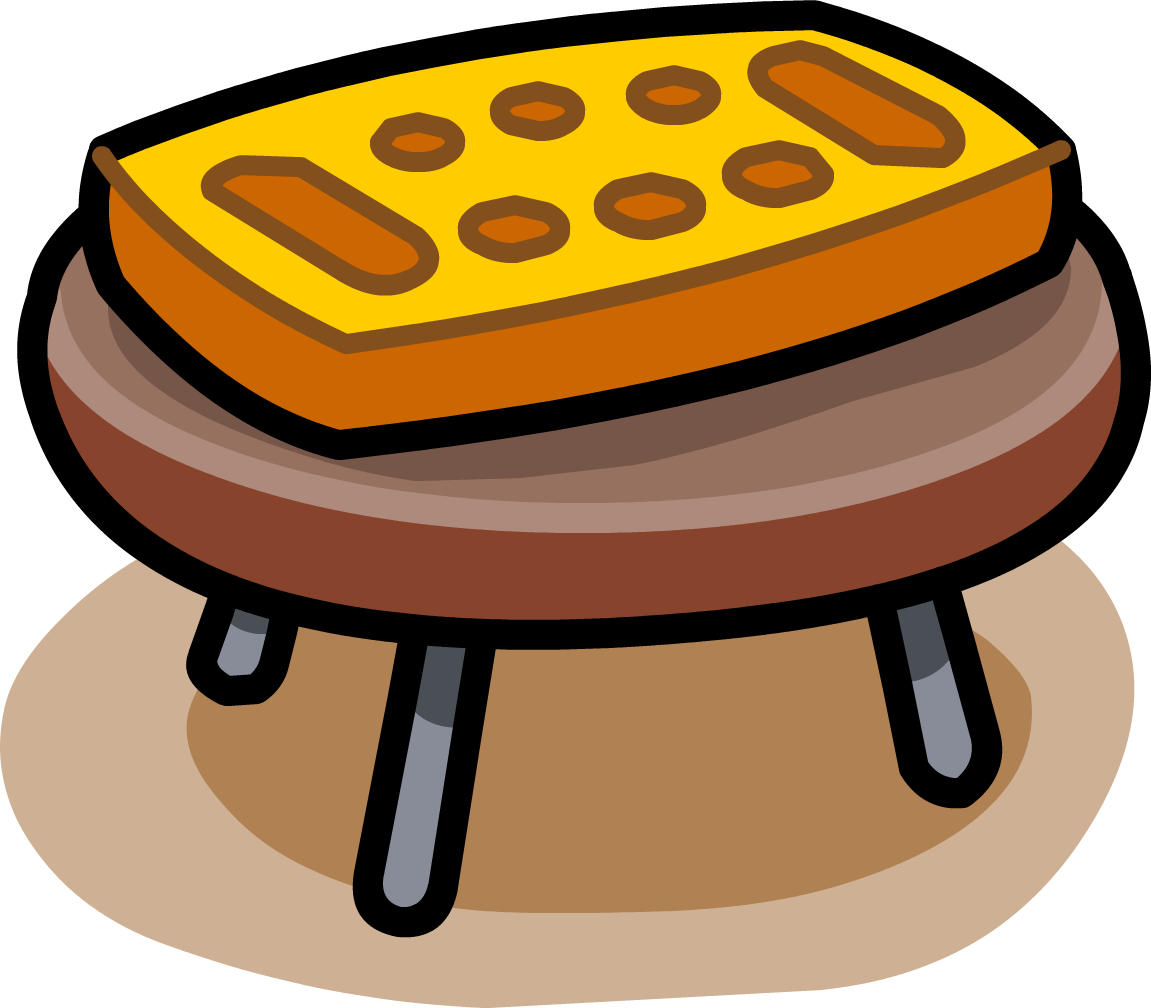 The Mancala board on a table.