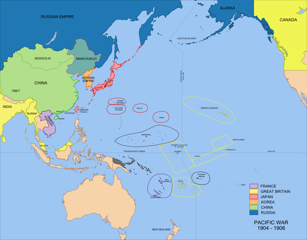 Pacific War (no Napoleon) - Alternative History