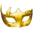 Yellow Carnival Mask