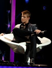 Cato durante su entrevista
