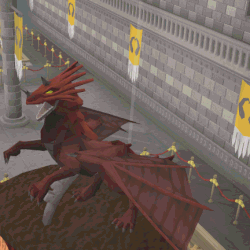 Red dragon display