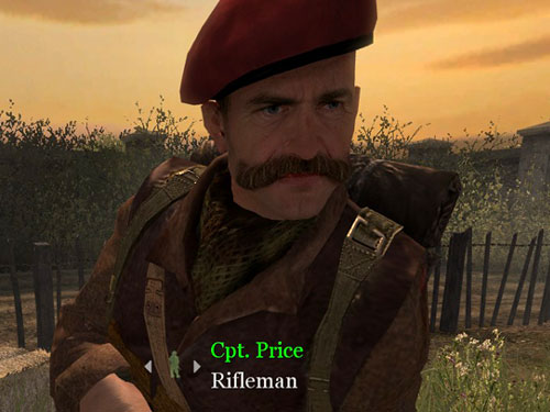 captain price cod 2