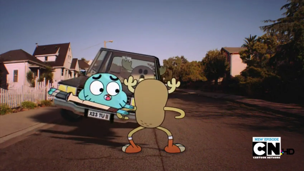 el maravilloso mundo de gumball el beso español latino 1
