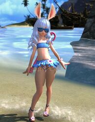 Elin Swimsuit Blue