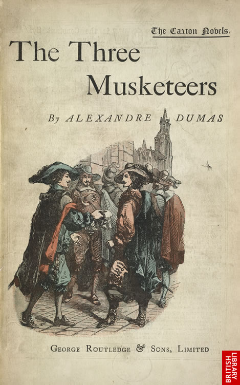 the three musketeers book cover