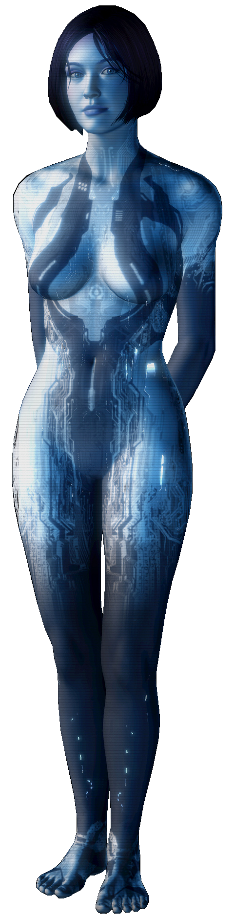 Cortana getting a Terminator body but its exterior organic sections look li...