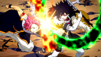Natsu vs. Midnight